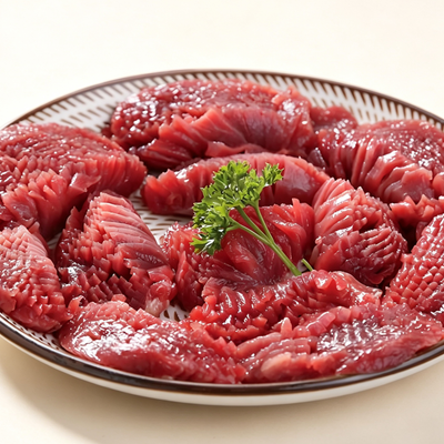 Scored Duck Gizzards