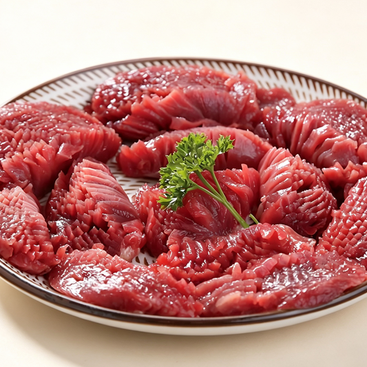 Scored Duck Gizzards